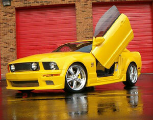 LSD Doors Lambo Style Doors system Ford Mustang