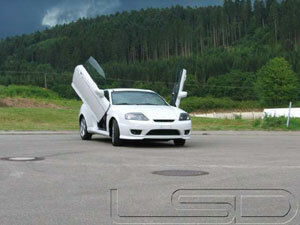 LSD Doors Lambo Style Doors system Hyundai Coup&eacute; [GK] incl. facelift