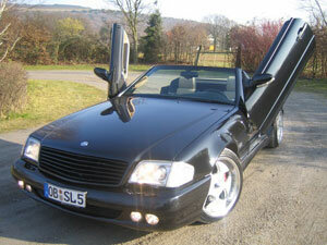 LSD Doors Lambo Style Doors system Mercedes [129]