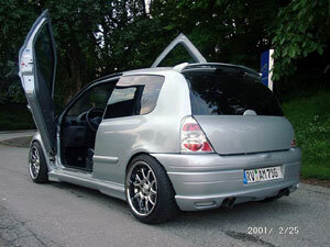 LSD Doors Lambo Style Doors system Renault [2/B] 3-deurs hatchback