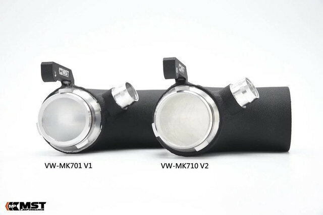 MST Performance Air Intake Silicone Hose &amp; Oversize Turbo Inlet Elbow Hybrid Turbo 2.0TSI MQB