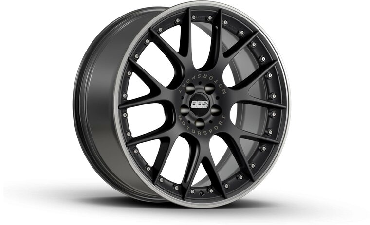 BBS CH-R II Black Matt/Titanium Velg 22 INCH 5 X 120