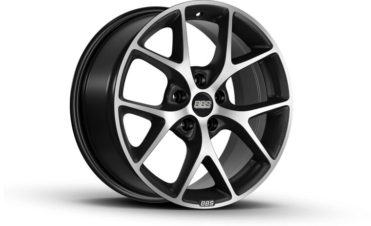 BBS SR Vulcano Grey Diamond-cut Velg 19 INCH 5 X 114.3