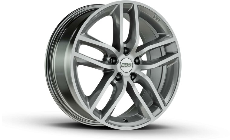 BBS SX Platinum Silver Diamondcut Velg 20 INCH 5 X 114.3