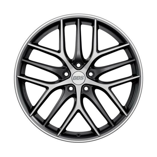BBS CC-R 19 INCH Graphit Diamondcut 5 X 114,3 - Velg
