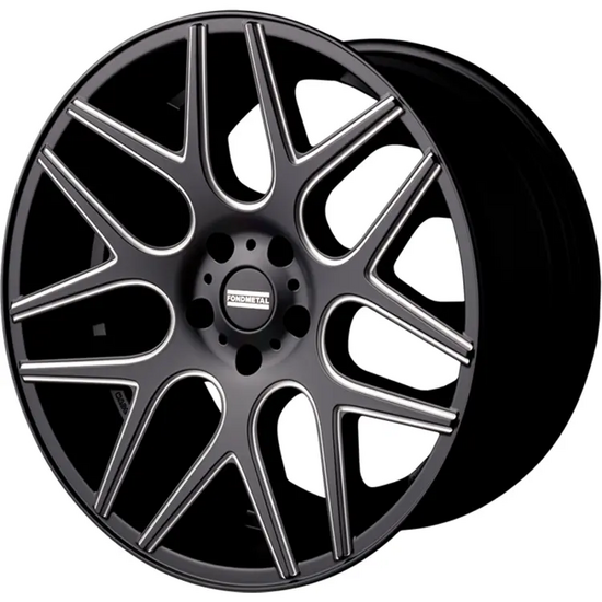 Fondmetal STCMSF - MATT BLACK MILLED - 10.5J x 20inch ET20 5x112 naaf 75