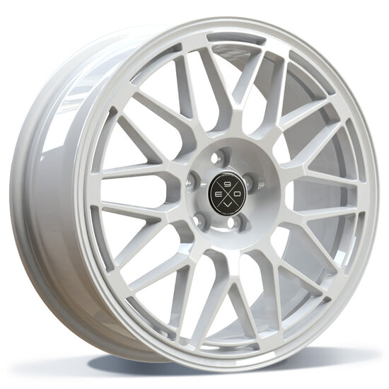 Fondmetal 9EVO - GLOSSY WHITE - 7J x 17inch ET40 4x108 naaf 63.34