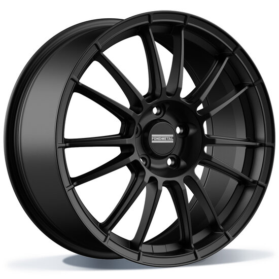 Fondmetal 9RR - MATT BLACK - 8J x 18inch ET45 5x100 naaf 56.10