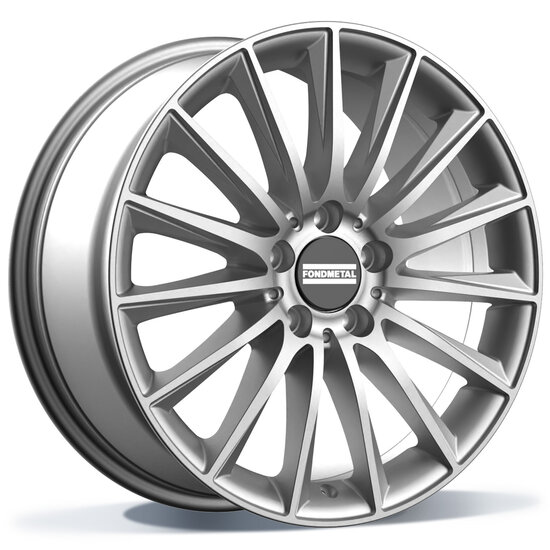 Fondmetal AIDON (FMI04 MAL) - GLOSSY SILVER - 9J x 19inch ET44 5x112 naaf 66.50