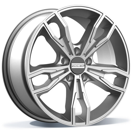 Fondmetal ALKE (FMI02) - GLOSSY SILVER - 9J x 19inch ET42 5x112 naaf 66.50