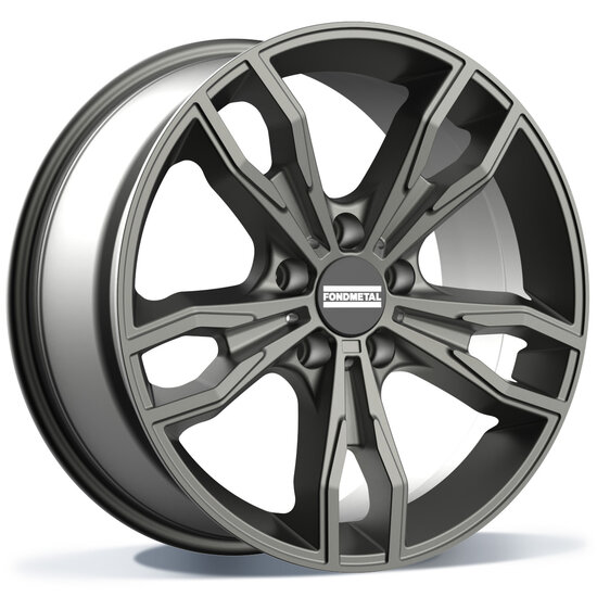 Fondmetal ALKE (FMI02) - GLOSSY TITANIUM - 8J x 19inch ET45 5x120 naaf 72.5