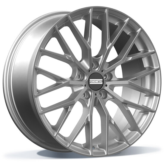 Fondmetal MAKHAI (FMI05) - GLOSSY SILVER - 9J x 20inch ET44 5x112 naaf 66.5