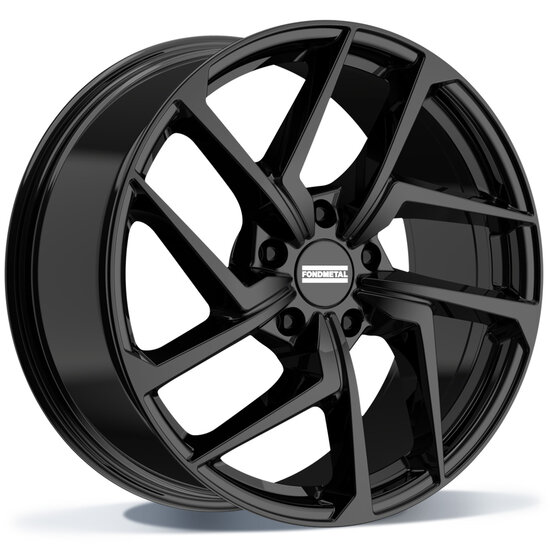 Fondmetal TAARA (FMI16) - GLOSSY BLACK - 9.5J x 21inch ET31 5x112 naaf 66.5