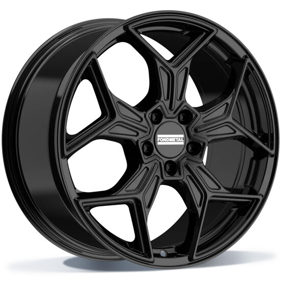 Fondmetal TARANIS (FMI17) - GLOSSY BLACK - 9.5J x 20inch ET22 5x112 naaf 66.5