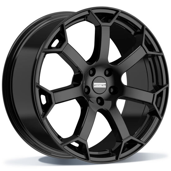 Fondmetal ZEPHYRUS (FMI18) - GLOSSY BLACK - 9J x 20inch ET34 5x112 naaf 66.5