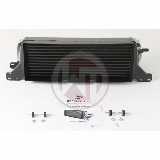 Ontdek de toekomst van intercooling met onze Evo 1 hoogwaardige intercooler voor de Ford Mustang 2.3 EcoBoost. </br>Wilt u de prestaties en effici&euml;ntie van uw Ford Mustang 2.3 EcoBoost naar een geheel nieuw niveau tillen? Onze Evo 1 krachtige intercooler