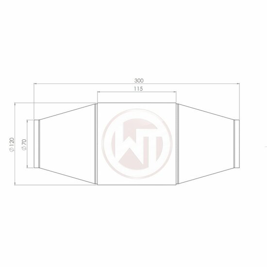 Wagner Tuning Racing Catalyst Converter 100CPSI with EU6 coating