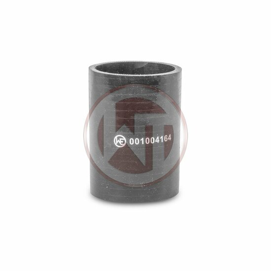 Wagner Tuning &Oslash;80mm (3,15) silicone connector straight black