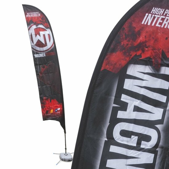 Wagner Tuning Beachflag Set 4,20m