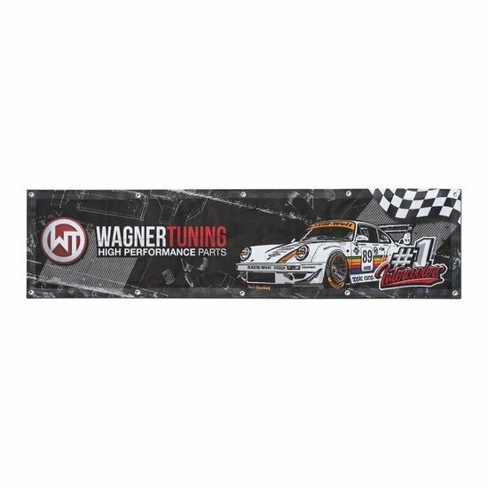 Wagner Tuning Mesh Banner Workshop porsh 200 x 50