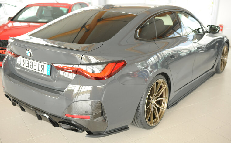 Rieger Tuning achterbumper aanzetstuk lateraal, rechts