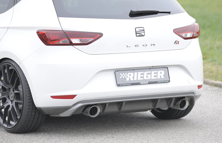 Rieger Tuning achterbumper verlenging
