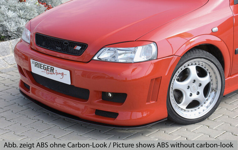 Rieger Tuning splitter Opel Astra G voor voorbumper 51103 / 51108