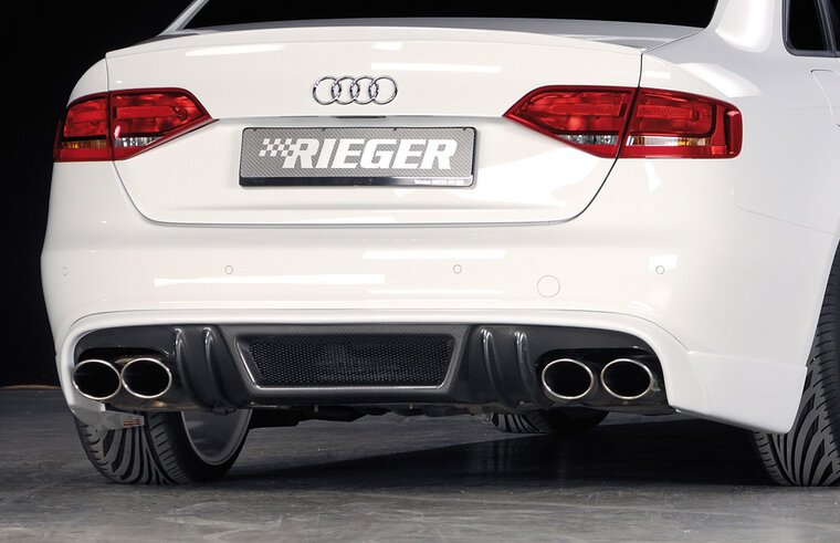 Rieger Tuning uitlaatdemper, Audi A4/A5 (B8) 3.0 200kW
