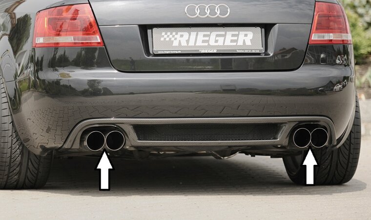 Rieger Tuning ESD links/rechts Type 14, Audi A4 (8H) Cabrio Audi A4 [B6/B7] 2.0l 147kW; 2.4l 125kW; 3.0l 162kW