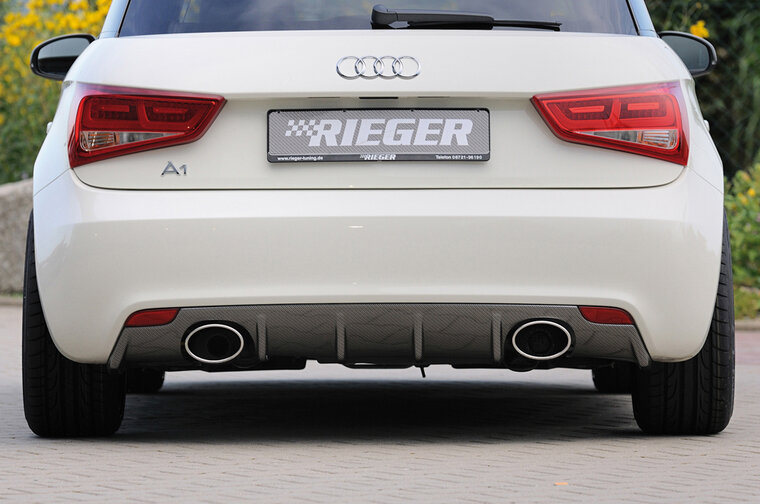 Rieger Tuning uitlaatdemper, links/rechts, met stempel