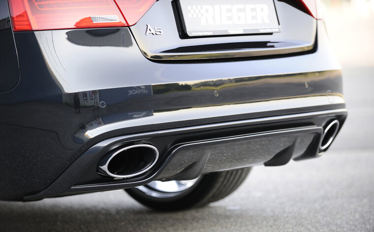 Rieger Tuning uitlaatdemper, 2,7l/3,0l TDI 140/176 kW