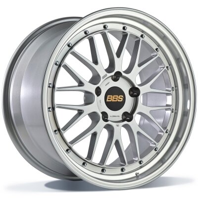 BBS LM - brilliant silver - 9.5J x 19inch ET27 5x112 naaf 82