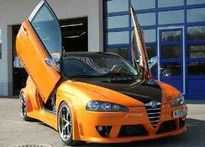 LSD Doors Lambo Style voor Alfa Romeo 147  incl. GTA [937] hatchback 2000-