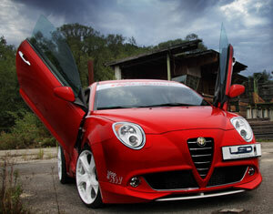LSD Doors Lambo Style voor Alfa Romeo Mito [955] hatchback 2008-