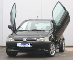 LSD Doors Lambo Style voor Peugeot 3 deurs hatchback