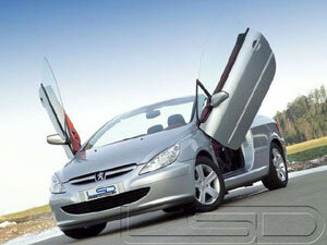 LSD Doors Lambo Style voor Peugeot cabrio (CC)