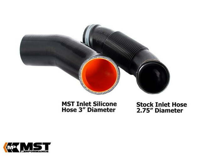 MST Performance Silicone Intake Hose &amp; Turbo Inlet Elbow for 2.0 TSI EA888 MQB VAG