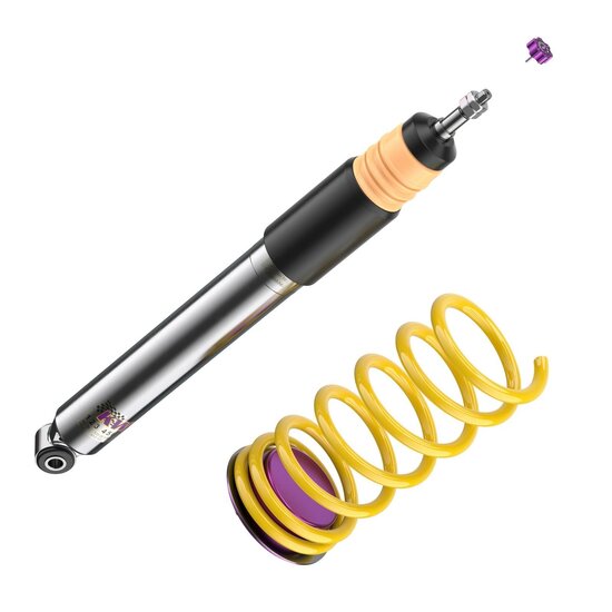 KW Clubsport V3 Schroefset Volkswagen Golf/Jetta/Vento Golf 8 44166 R met/zonder DCC tot 1110 kg vooras last
