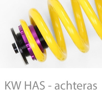 KW HAS schroefveren Mercedes C-Klasse 204/205 2WD Sedan - Verstelbare veren