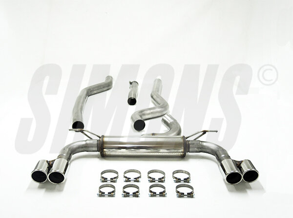 Simons Sportuitlaat BMW 3-serie F30/31 Sedan/touring [f30/31] -06/2015