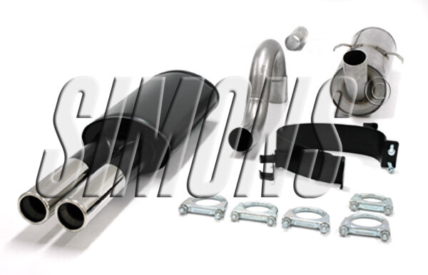 Simons Sportuitlaat Volvo 740/760/ 940 turbo Sedan/estate gl/gle/glt 1985-