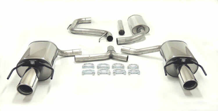 Simons Sportuitlaat Saab 9-3 Cabrio/sportsedan/sportcombi 2006-