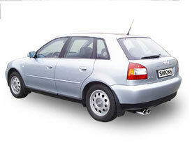 Simons Sportuitlaat Audi A3 8L 2wd hatchback 1996-2003