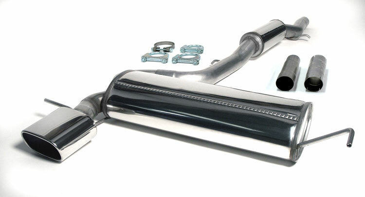 Simons Sportuitlaat Audi A3 8L Quattro hatchback 1999-2003