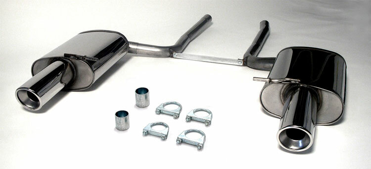 Simons Sportuitlaat Audi A4 B7 Sedan/avant 2005-