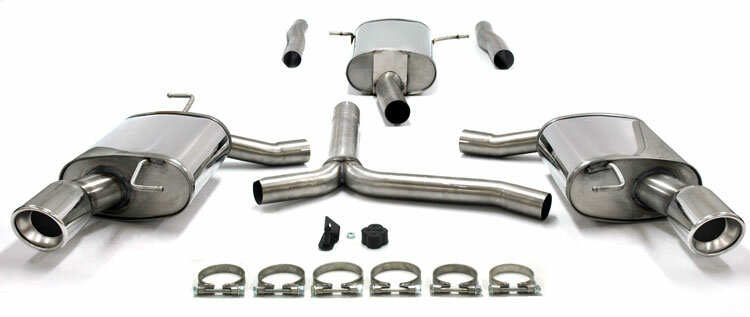 Simons Sportuitlaat Audi A5 8T Coup&eacute;/sportback 2006-