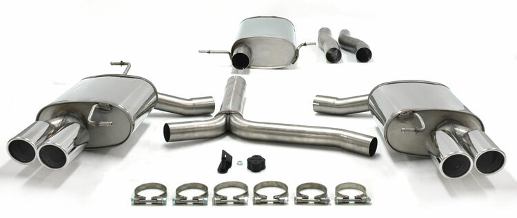 Simons Sportuitlaat Audi A5 8T Coup&eacute;/sportback 2006-