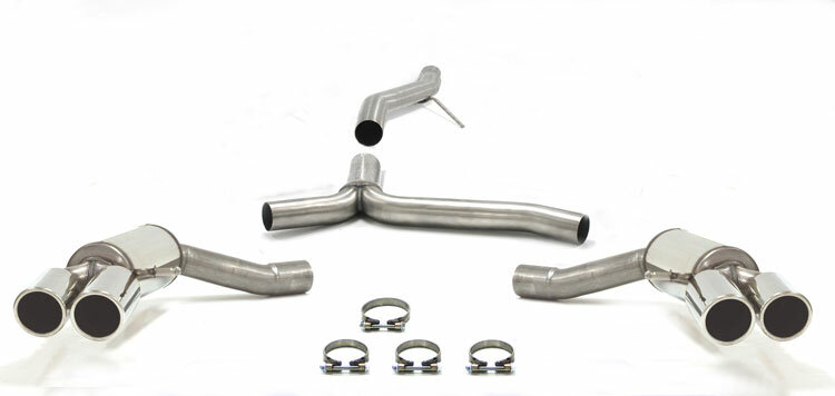 Simons Sportuitlaat Audi A5 8T Coup&eacute;/sportback 2006-