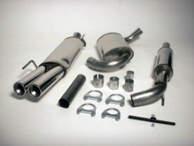 Simons Sportuitlaat Volkswagen Golf 3 Cabrio, hatchback 1991-