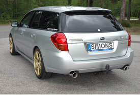 Simons Sportuitlaat Subaru Legacy 4 cilinder wagon 2004-2009
